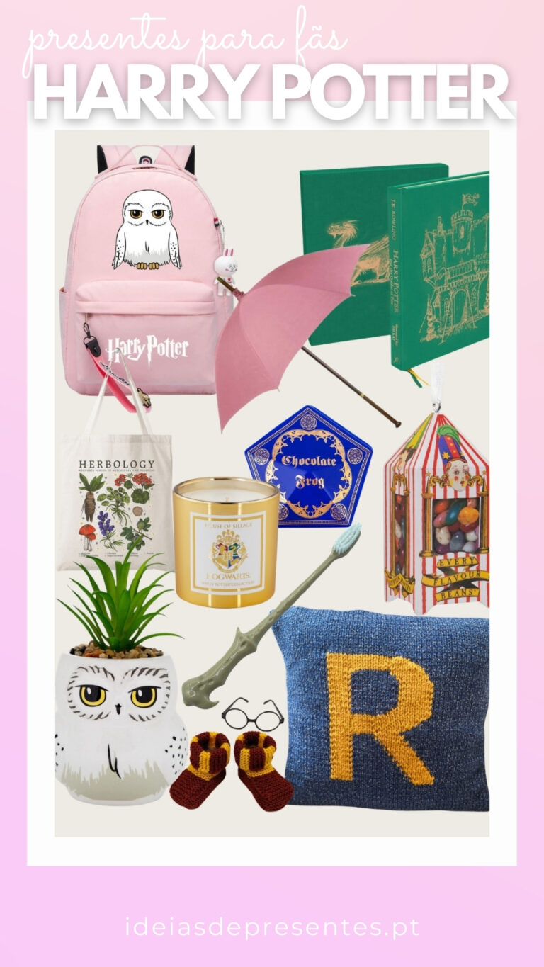 Ideias de presentes para fãs de Harry Potter