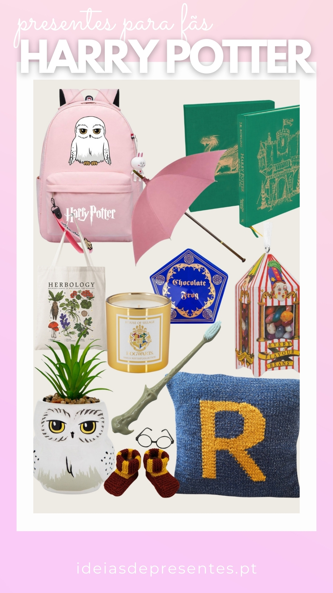Ideias de presentes para fãs de Harry Potter
