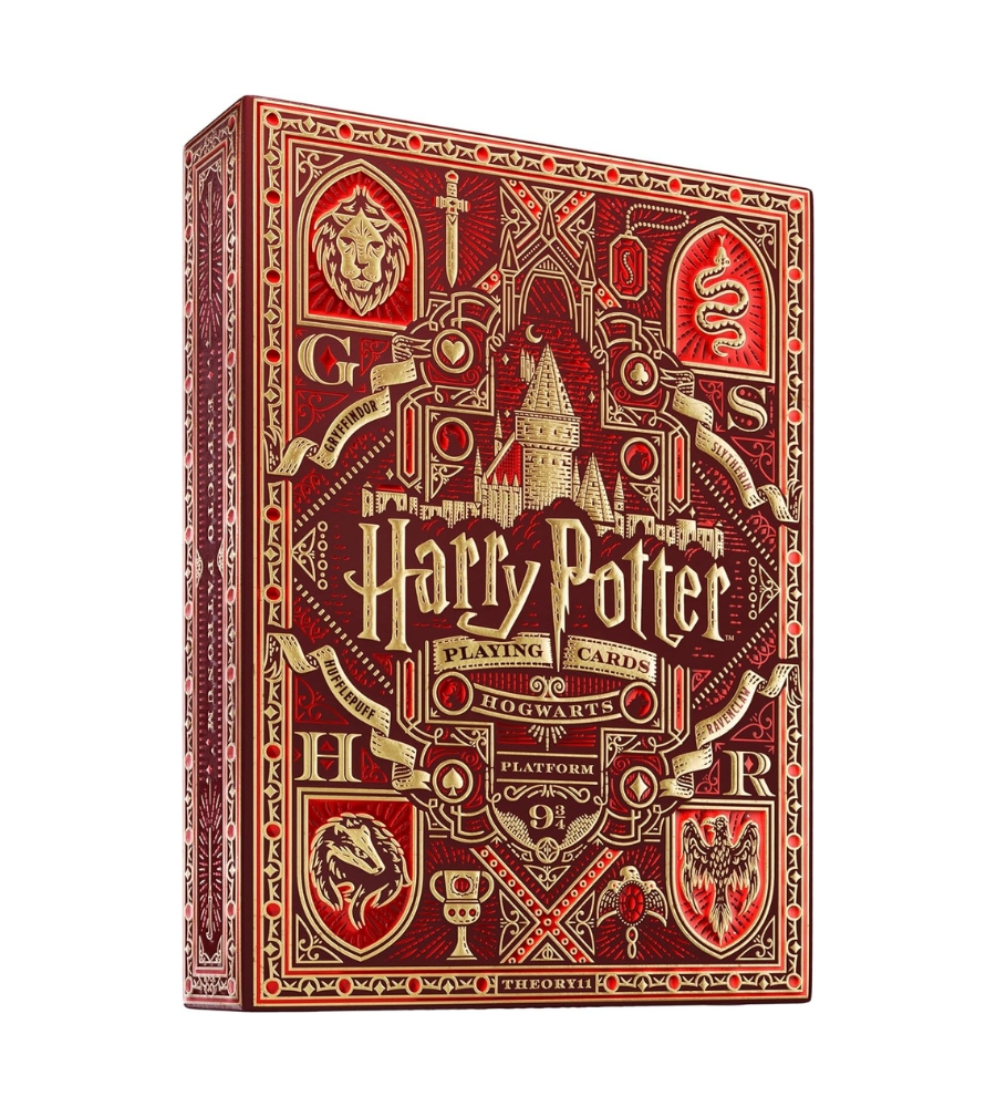 Guia de presentes para fãs de Harry Potter: um baralho de cartas especial com muita magia. até pode ler o futuro ou jogar à bisca