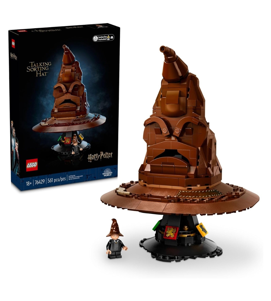 Guia de presentes para fãs de Harry Potter: LEGO é um presente fantastico, sobretudo se for para dar vida ao chapéu selecionador