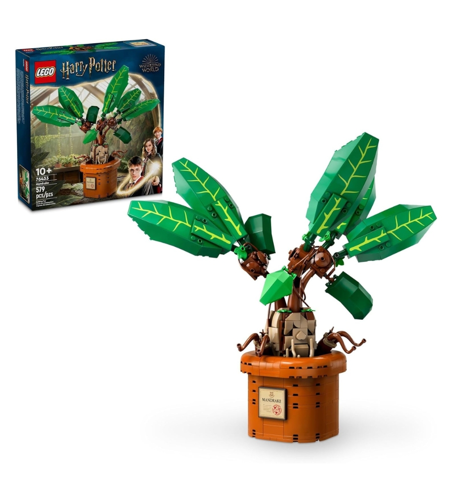 Guia de presentes para fãs de Harry Potter: Construir uma mandrágora com LEGO - uma prenda para o natal, ou qualquer ocasião especial 
