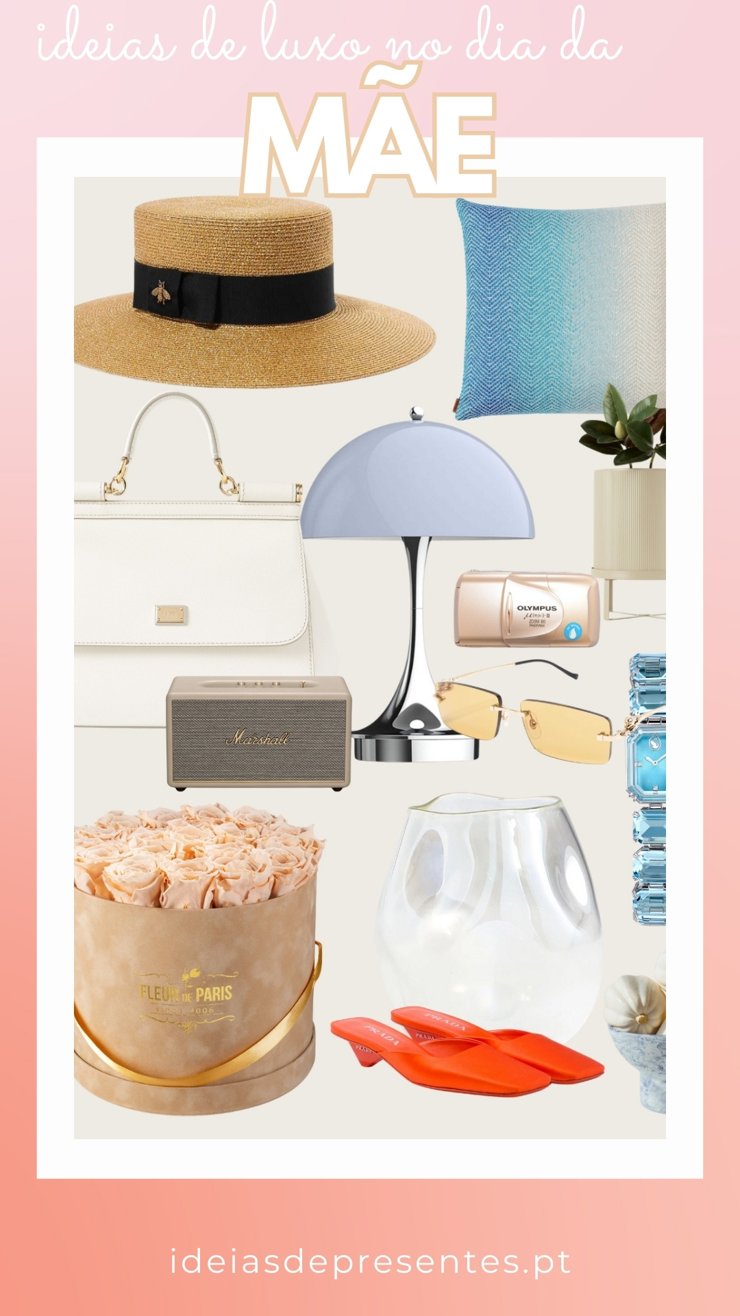 Um guia de luxo para presentes para a mãe, num dia especial como o Dia da Mãe