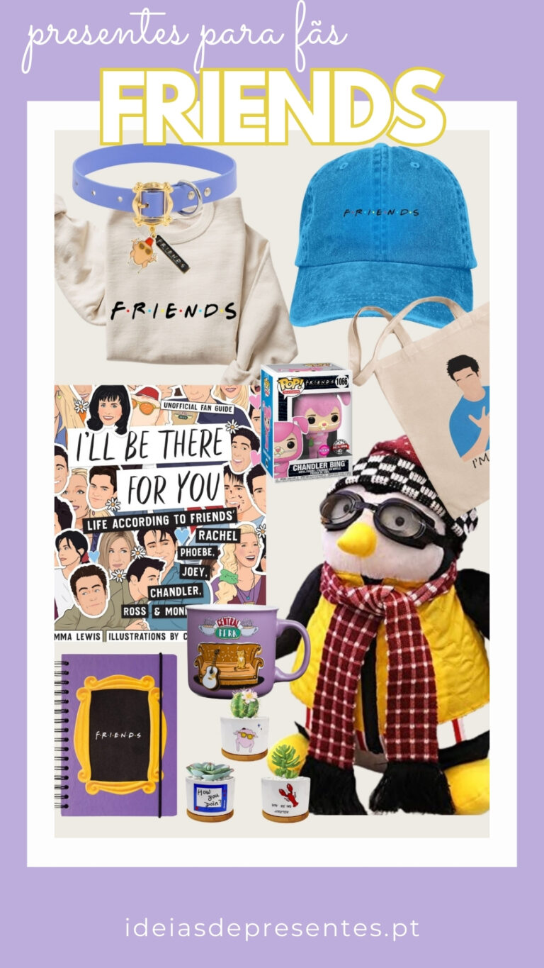 Ideias de Presentes para fãs da série Friends