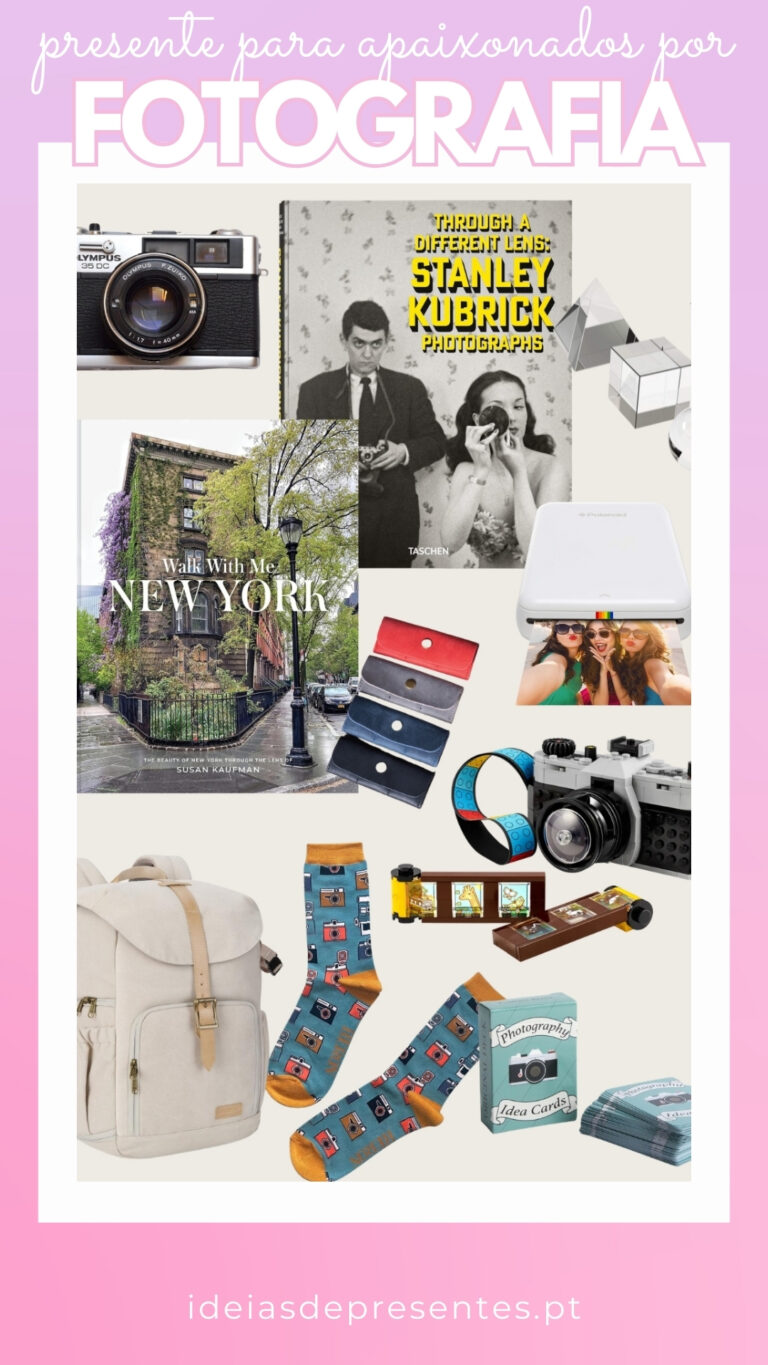Ideias de Presentes para Apaixonados Por Fotografia e Máquinas Fotográficas