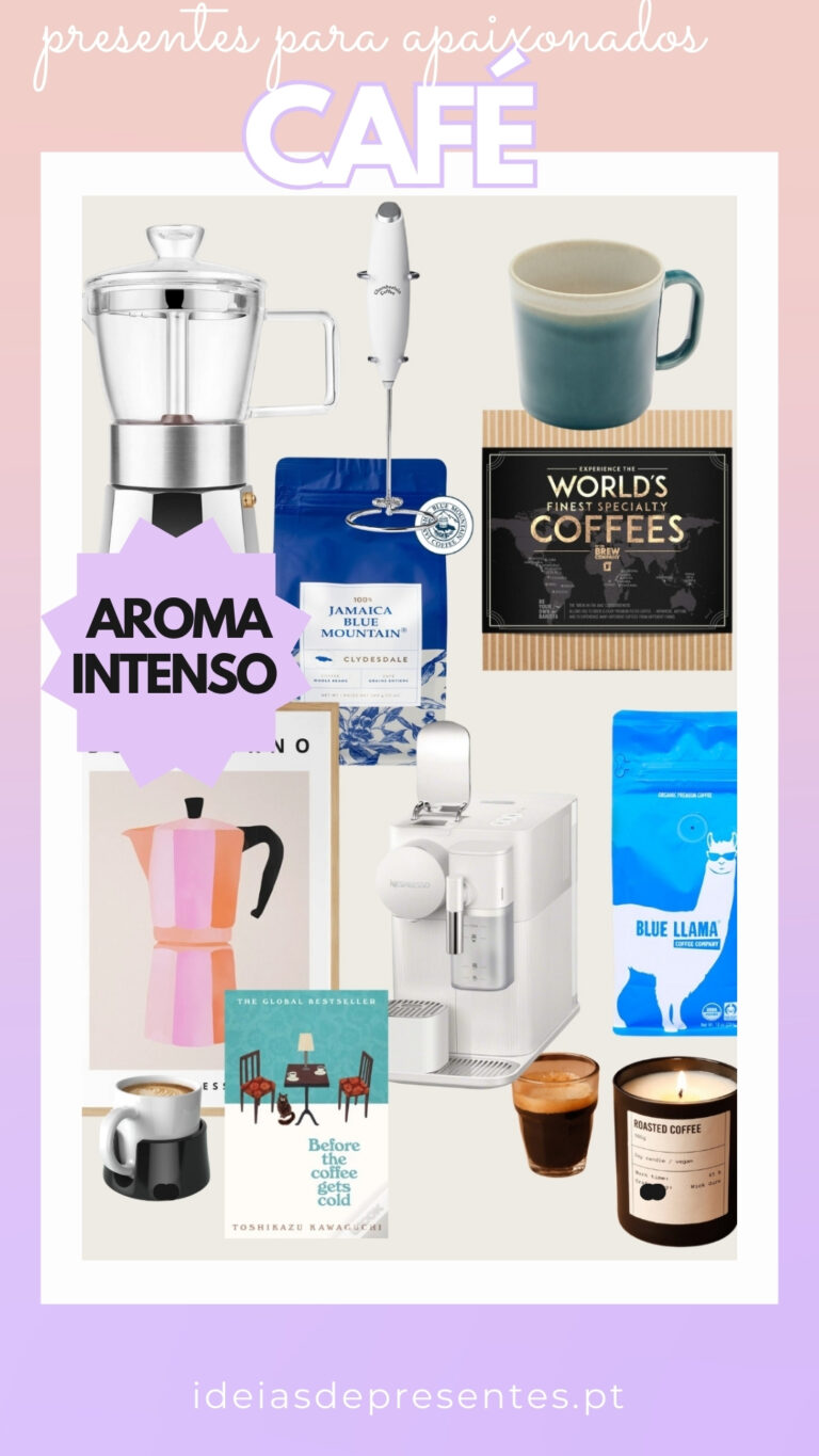 Presentes para quem adora café. Ideias de Presentes para viciados em café