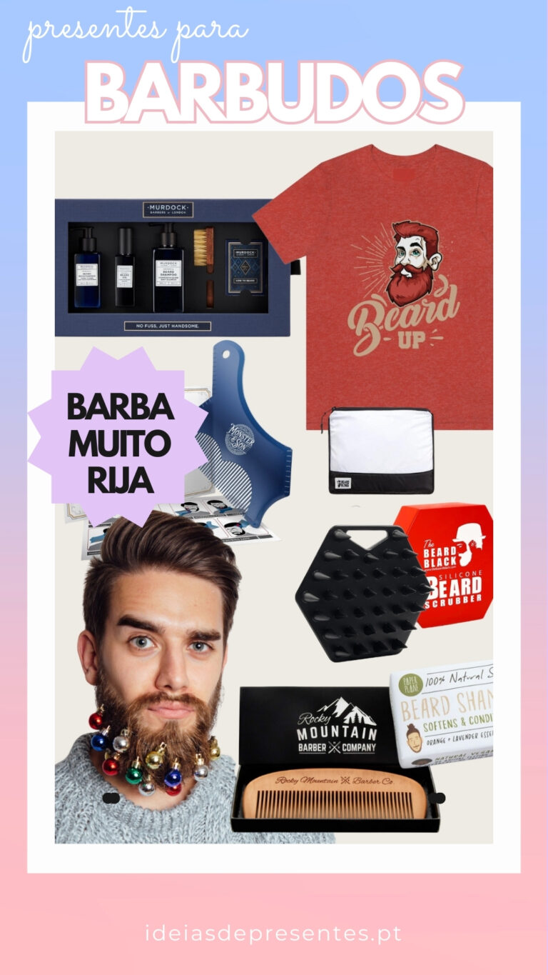 Ideias de Presentes para Homens Barbudos