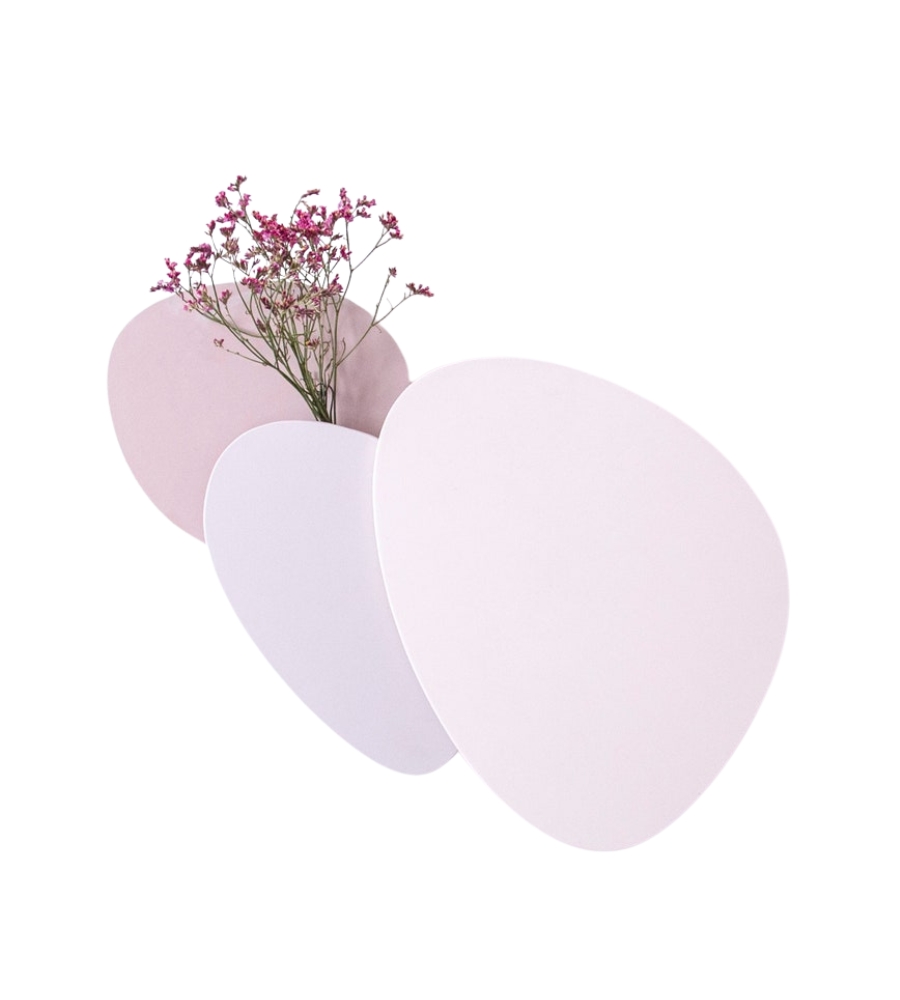Um presente especial para uma mãe querida, vaso de flores de parede