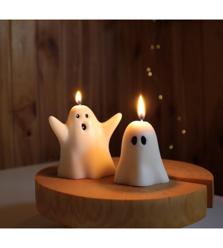 Ideias de presentes de Halloween: velas de fantasmas, para quem adora esta data 
