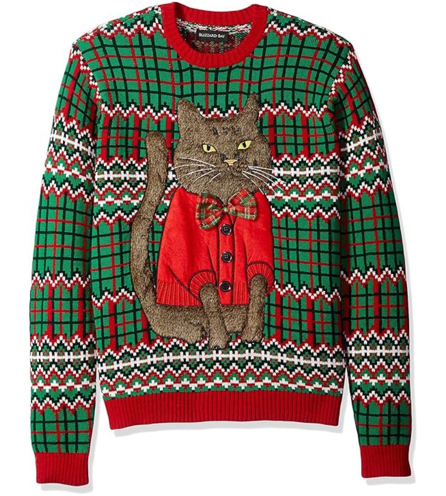 Troca de presentes no amigo secreto no Natal: uma famosa camisola feia, uma tradição de troca de presentes