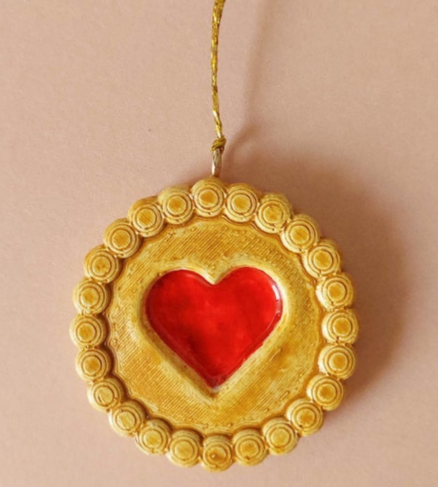 TOP Ornamentos de Natal, presentes únicos: um enfeite especial para quem adora doces e sobremesas. Indeed, a very special ornament.