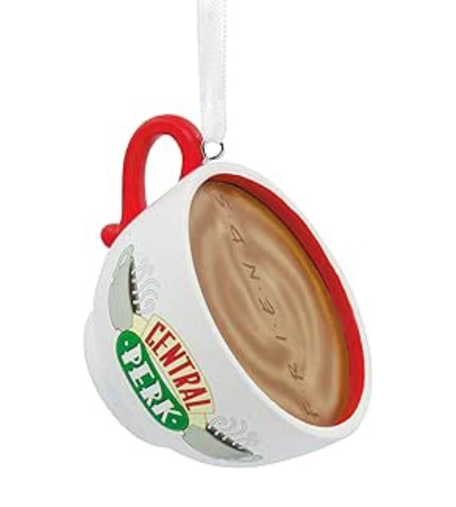 TOP Ornamentos de Natal, presentes únicos: café do Central Perk, um ornamento para fãs de Friends